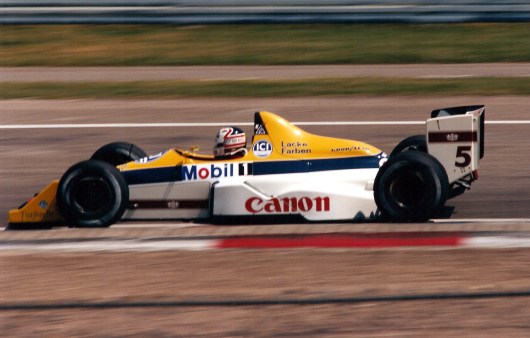 Nigel Mansell German GP 1988 photo by author
