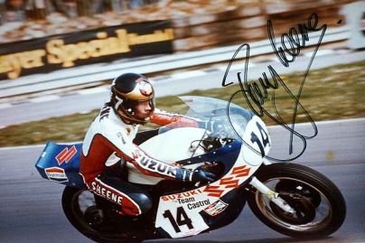 Barry Sheene. Photo courtesy Wikipedia